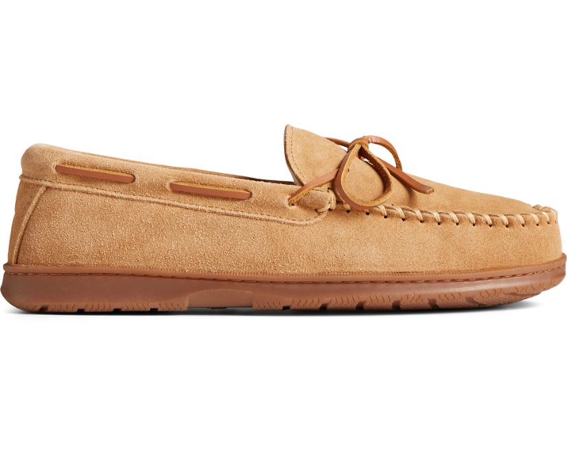 Sperry Doyal Moccasin Slippers - Men's Slippers - Brown [TR6487325] Sperry Ireland